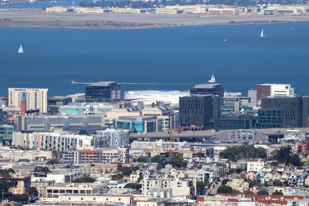 Chase Center from Twin Peaks