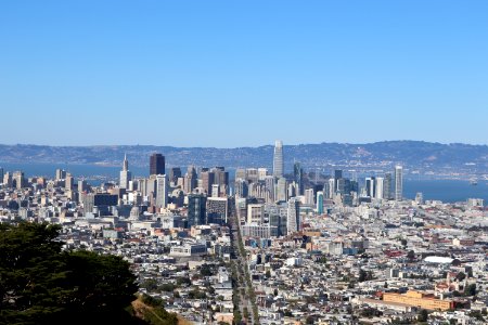 View of San Francisco from Twin Peaks