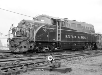 Western Maryland EMD BL2 81