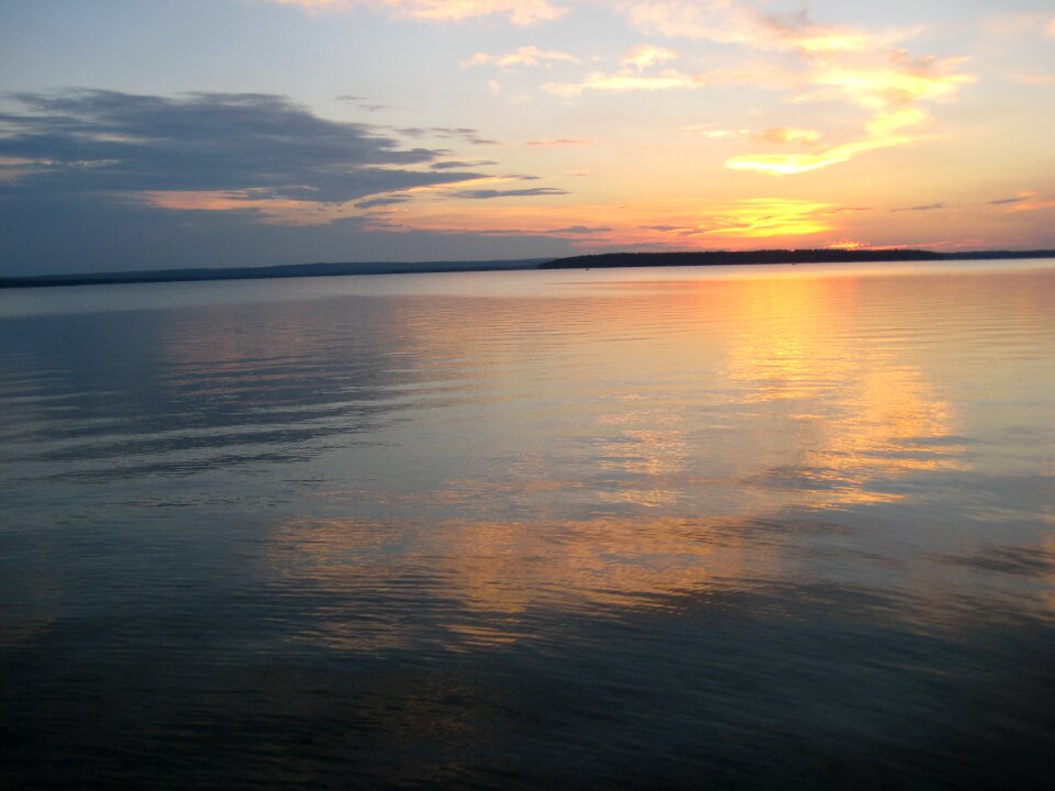 Sky calm horizon