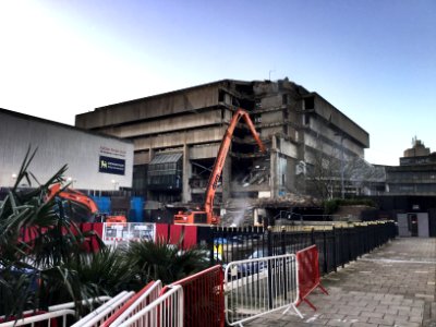 Demolition starts on Birmingham Central Library