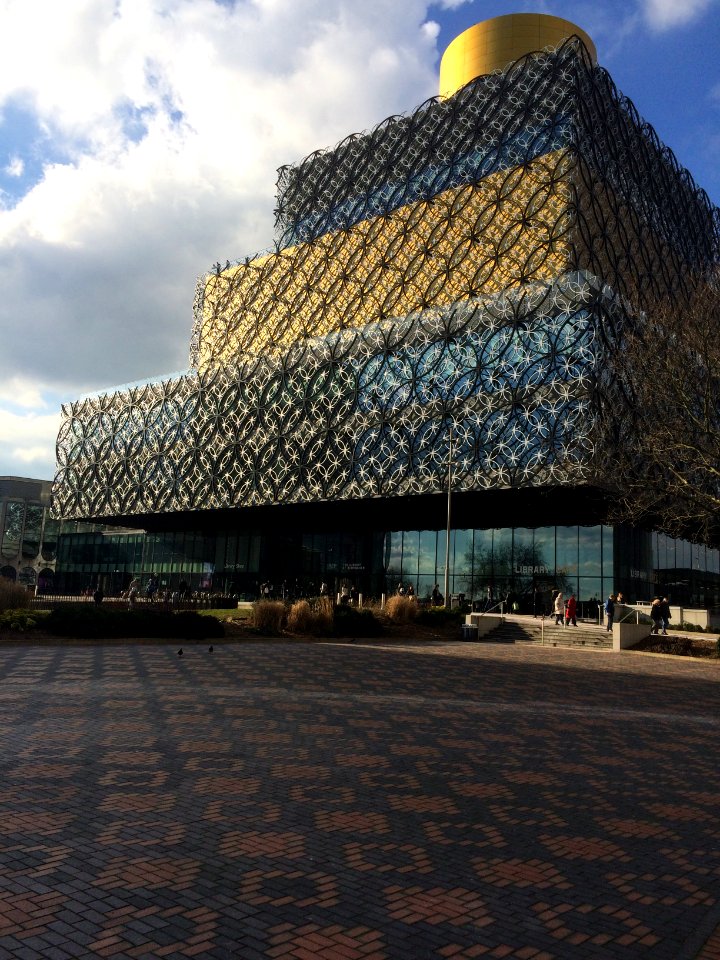 The new Library of Birmingham.