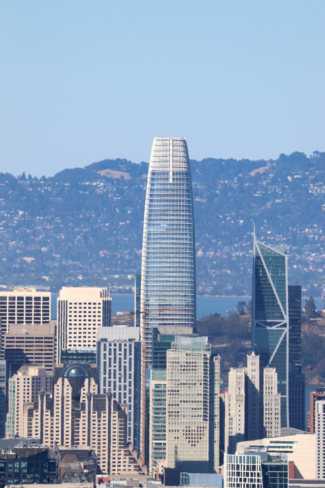 Salesforce Tower from Twin Peaks