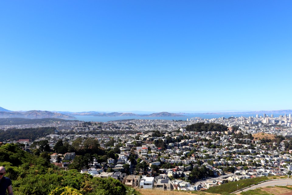 View of San Francisco from Twin Peaks