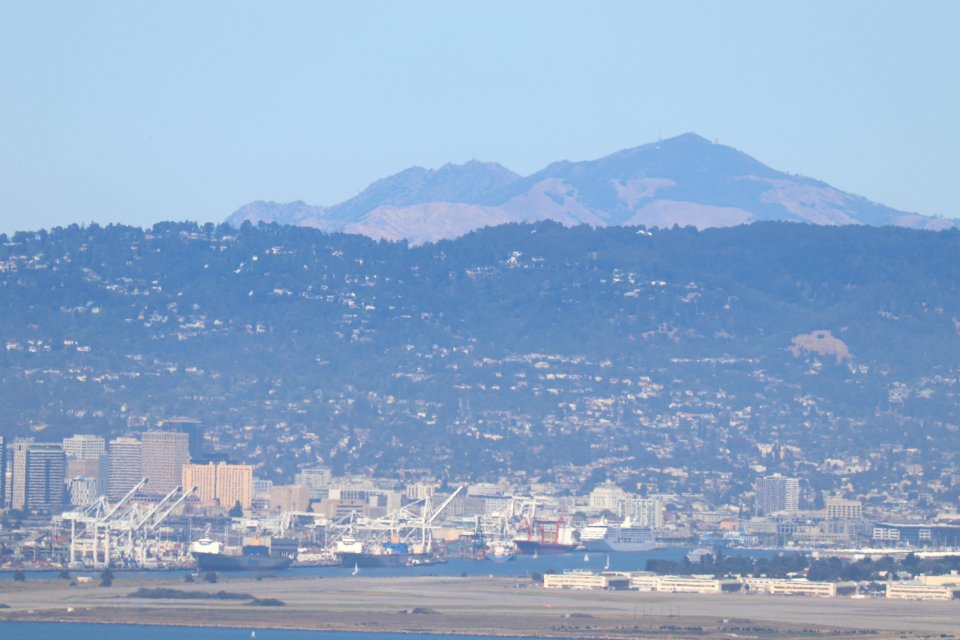 Mount Diablo From Twin Peaks
