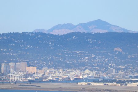 Mount Diablo From Twin Peaks