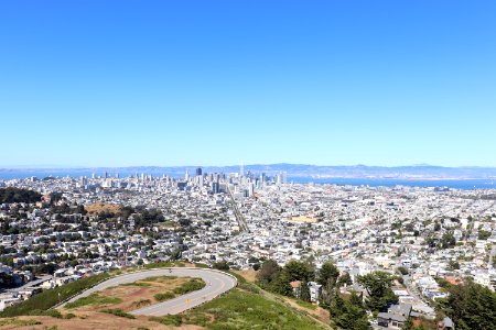 View of San Francisco from Twin Peaks