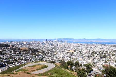 View of San Francisco from Twin Peaks photo