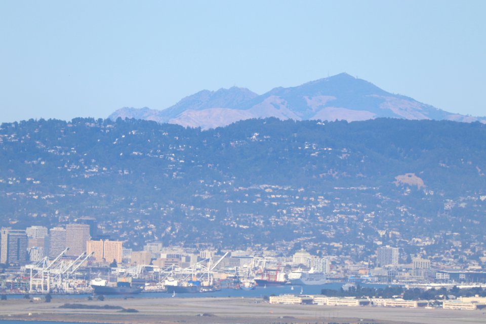 Mount Diablo From Twin Peaks