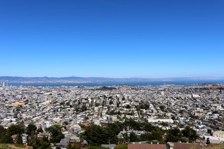 View of San Francisco from Twin Peaks
