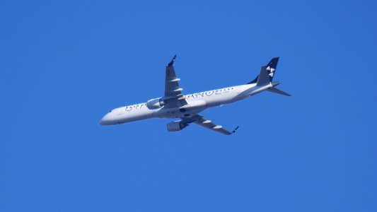 Embraer E195LR I-ADJV Air Dolomiti (Star Alliance Livery) from Luqa(Malta)