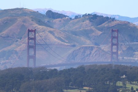 Golden Gate Bridge from Twin Peaks photo