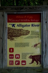 sign Alligator River NWR ncwetlands KG (2) photo