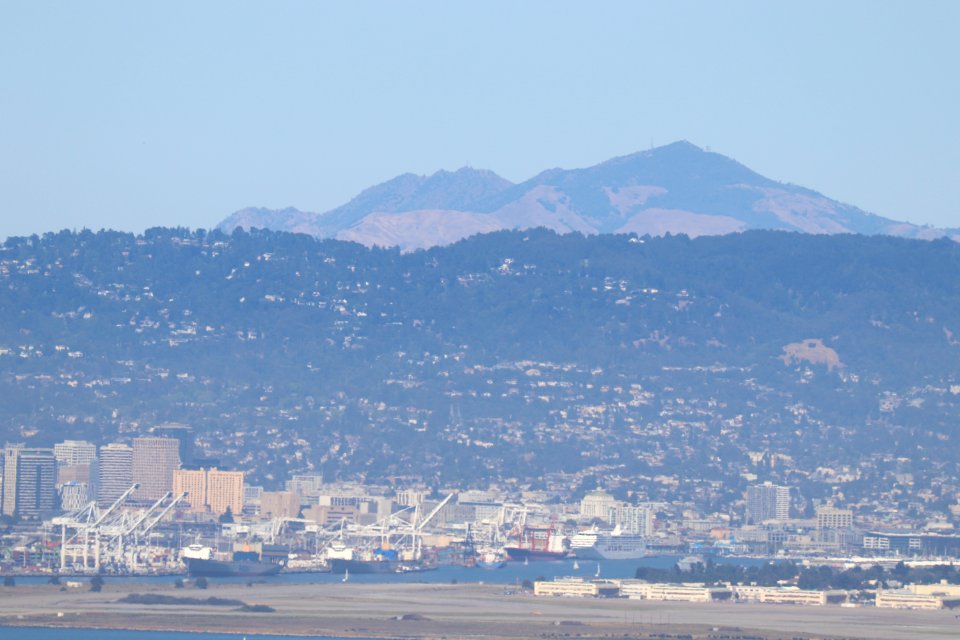 Mount Diablo From Twin Peaks