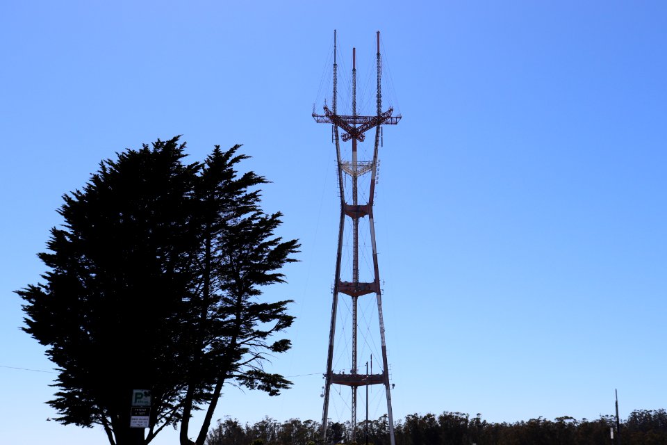 Sutro Tower From Twin Peaks