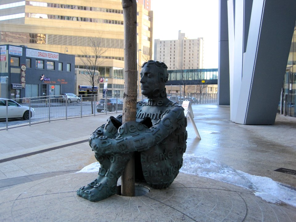 Tree Hugger Statue