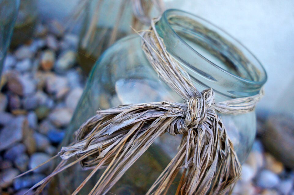 Glass dunsztosüveg decoration