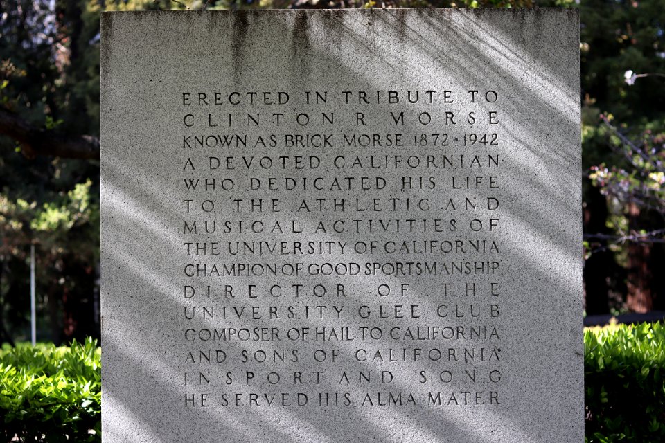 Haas Pavilion Plaque