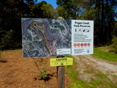 sign pages creek preserve ncwetlands KG (2)