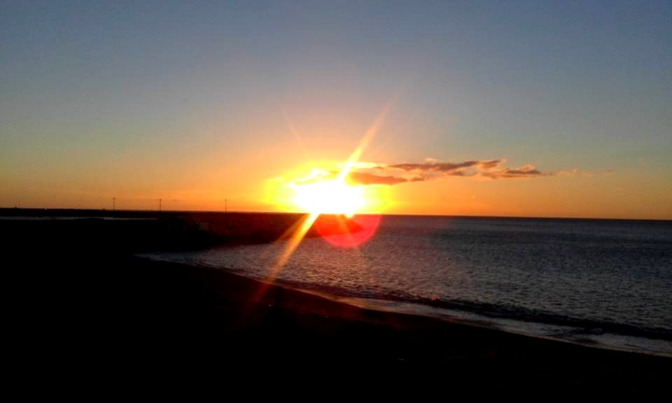 Sunset: The perfect moment