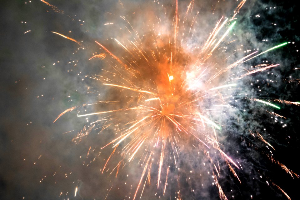 Firework explosion
