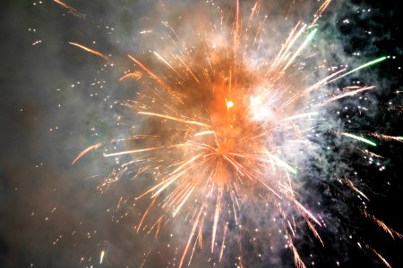 Firework explosion