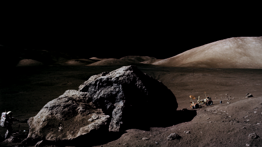 Apollo 17 Lunar Module photo