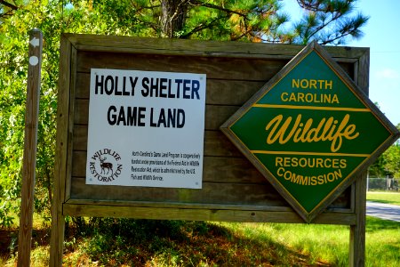 sign Holly Shelter Game Land ncwetlands KG (2)