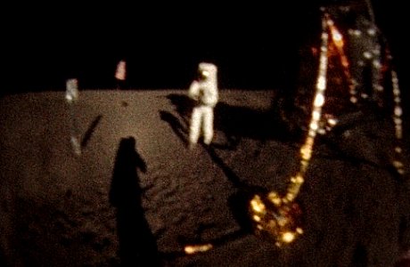 Apollo 11 Astronaut Neil Armstrong On The Moon photo