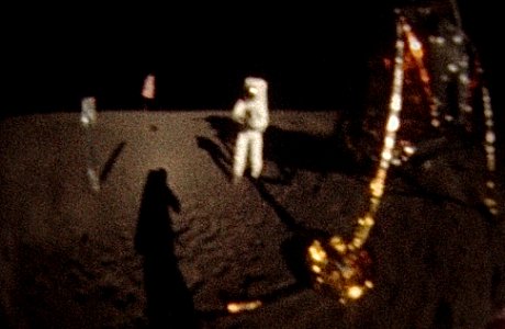 Apollo 11 Astronaut Neil Armstrong On The Moon
