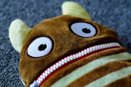 Foot monster stuffed animal