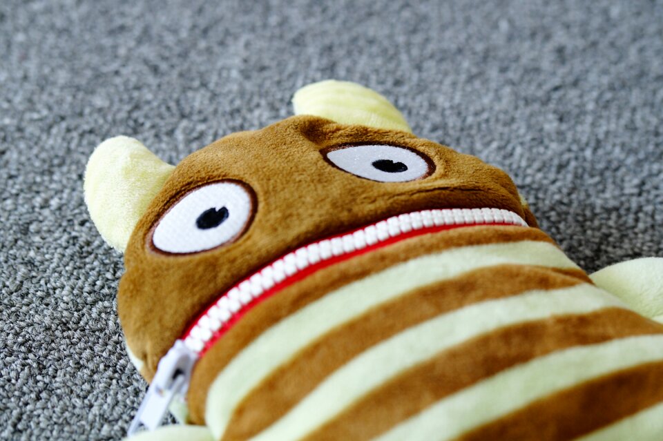 Foot monster stuffed animal