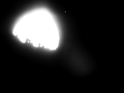 Earth, Moon and Asteroid Bennu