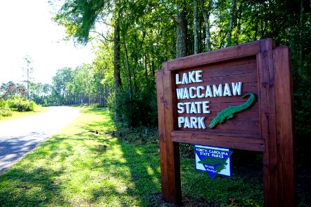 sign Lake Waccamaw State Park ncwetlands KG (1) photo
