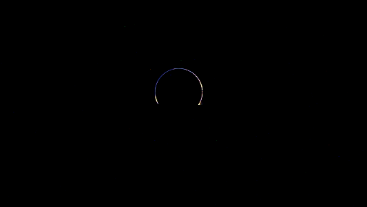 Diamond Ring Earth Seen From The Moon By Japan's Selene Lunar Probe photo