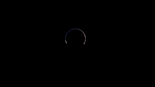 Diamond Ring Earth Seen From The Moon By Japan's Selene Lunar Probe