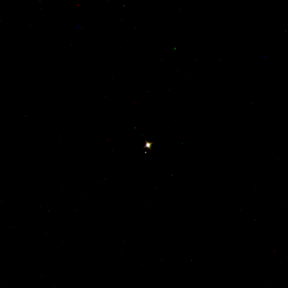 Earth and Moon from Saturn