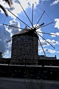 Kos - Traditional Windmill Of Antimachia