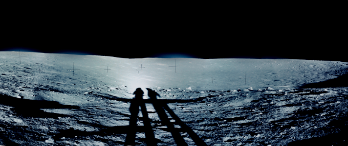 Apollo 12 Lunar Selfie photo