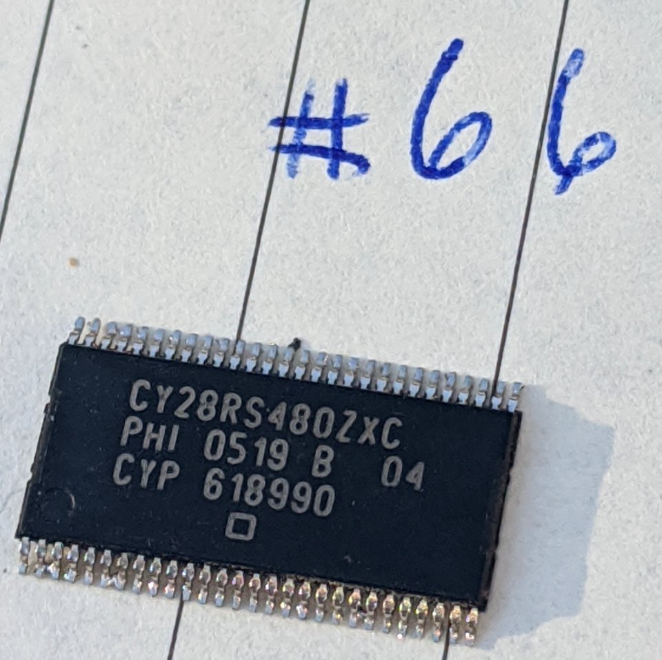 Cypress CY28RS480 Package