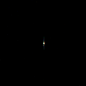 Earth and Moon from Saturn