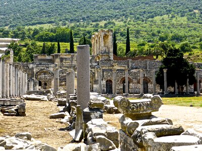 Ancient monument landmark