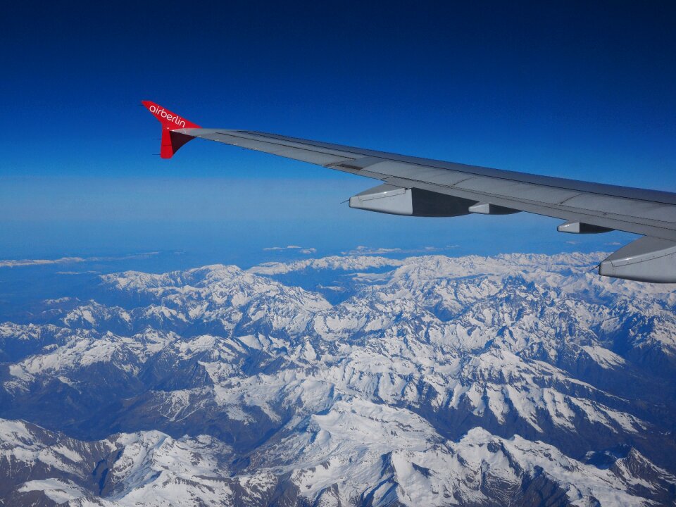 Mountains berger aircraft