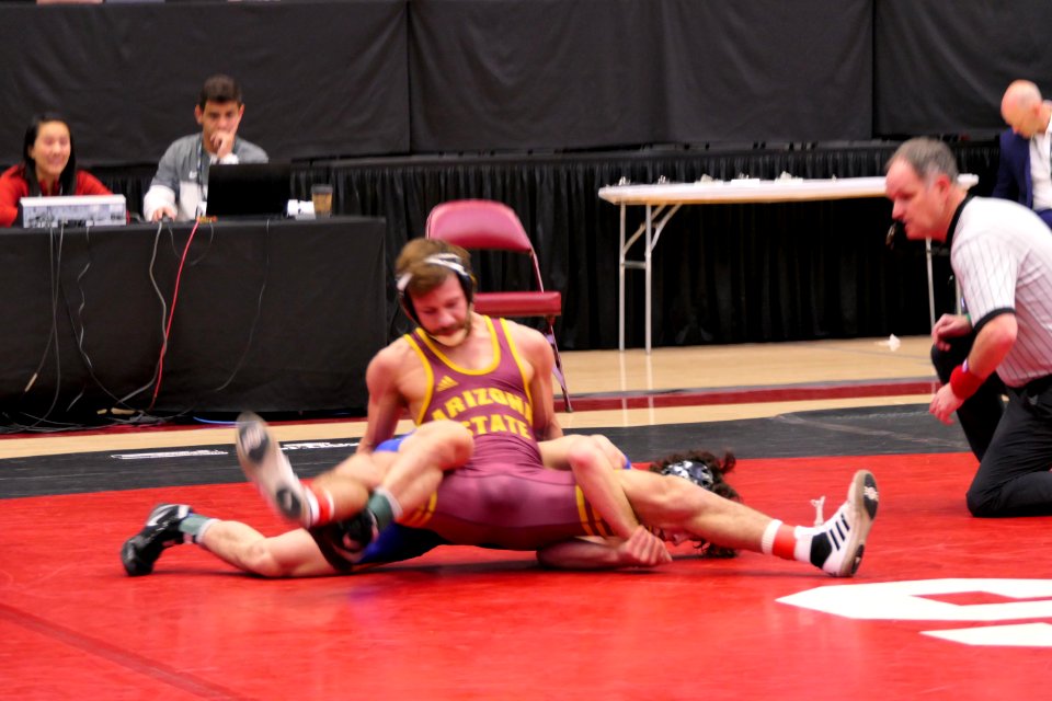 133lbs Josh Kramer (Arizona State) dec Chance Rich (CSU Bakersfield)