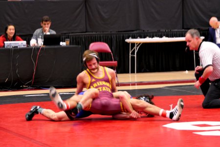133lbs Josh Kramer (Arizona State) dec Chance Rich (CSU Bakersfield)