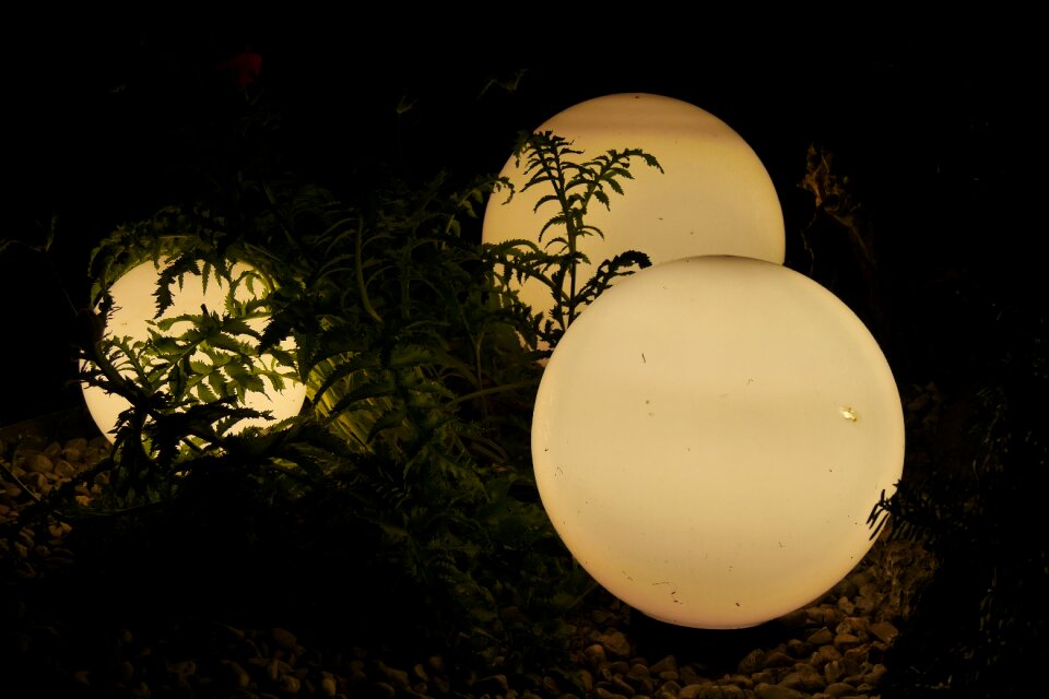 Balls night lighting