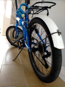 Bicicleta azul photo