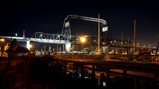 Another bridge from the view of Dock street in Tacoma