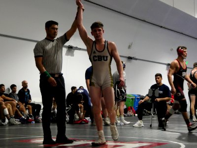 157 Zachary Rowe (Cal Baptist) Dec 6-3 Jake Barry (Stanford)
