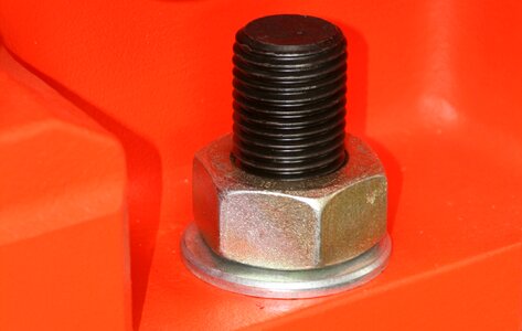 Thumbscrew screws metal